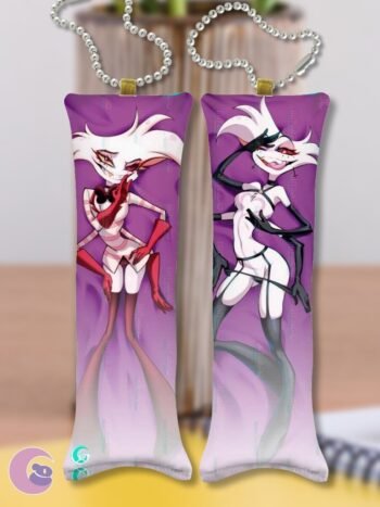 Angel Dust V1 MINI Dakimakura KEYCHAIN