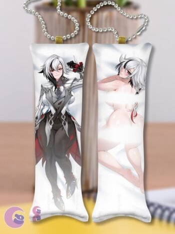 Arlecchino V1 MINI Dakimakura KEYCHAIN