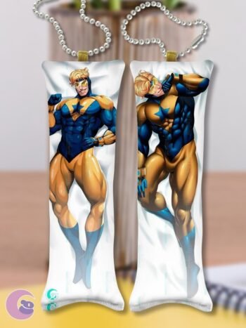 Booster Gold / Michael Jon Carter MINI Dakimakura KEYCHAIN