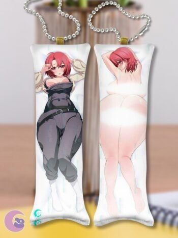 Cow girl MINI Dakimakura KEYCHAIN