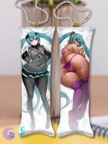 Hatsune Miku v2 V1 MINI Dakimakura KEYCHAIN