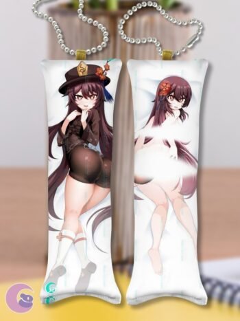 Hu Tao v2 MINI Dakimakura KEYCHAIN