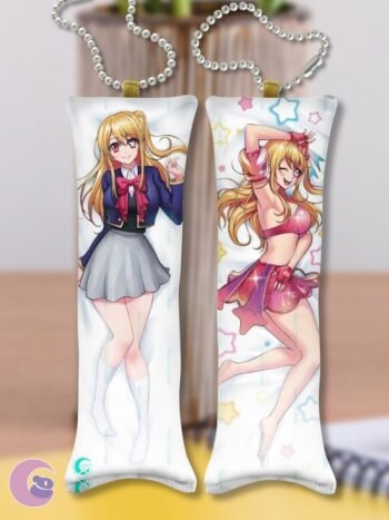 Idol Ruby Hoshino MINI Dakimakura KEYCHAIN