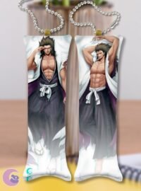 Kenpachi Zaraki MINI Dakimakura KEYCHAIN