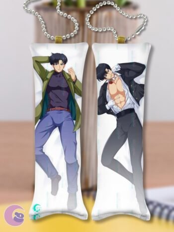 Mamoru Chiba & Tuxedo Mask V2 MINI Dakimakura KEYCHAIN