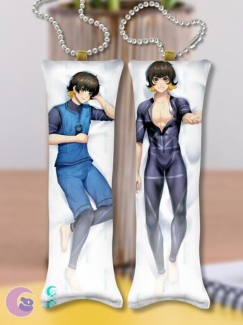 Meguru Bachira MINI Dakimakura KEYCHAIN