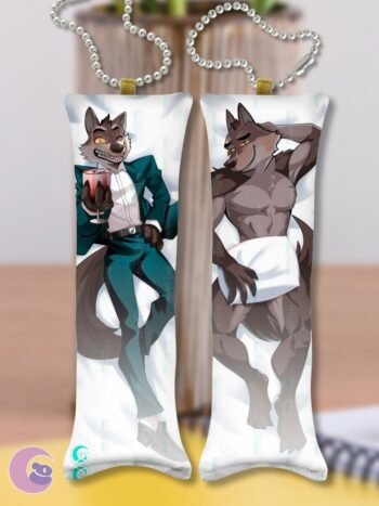 Mr. Wolf V1 MINI Dakimakura KEYCHAIN