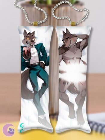 Mr. Wolf V2 MINI Dakimakura KEYCHAIN