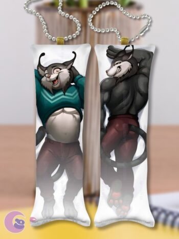 Pawbert V1 MINI Dakimakura KEYCHAIN