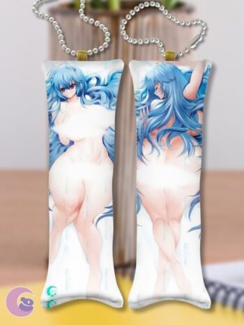 Rei Ayanami long hair v2 MINI Dakimakura KEYCHAIN