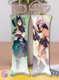 Tighnari & Cyno MINI Dakimakura KEYCHAIN