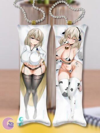 Tsuki Uzaki V1 MINI Dakimakura KEYCHAIN