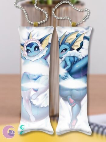 Vaporeon V2 MINI Dakimakura KEYCHAIN