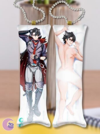 Wriothesley V2 MINI Dakimakura KEYCHAIN